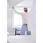 Alternate image 4 for Nestwell&trade; Cotton Percale 400-Thread-Count Queen Fitted Sheet in Bright White