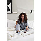 Alternate image 2 for Nestwell&trade; Cotton Sateen 400-Thread-Count Twin XL Fitted Sheet in Bright White