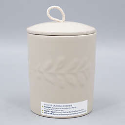 Bee & Willow&trade; Home Fig 12 oz. Spring Embossed Ceramic Candle