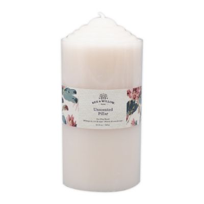 Bee &amp; Willow&trade; 6-Inch Unscented Pillar Candle in Ivory