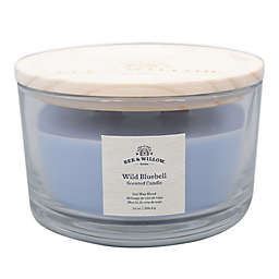 Bee & Willow™ Wild Bluebell 14 oz. Wood-Wick Glass Candle