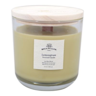 Bee &amp; Willow&trade; Lemongrass 12 oz. Glass Candle
