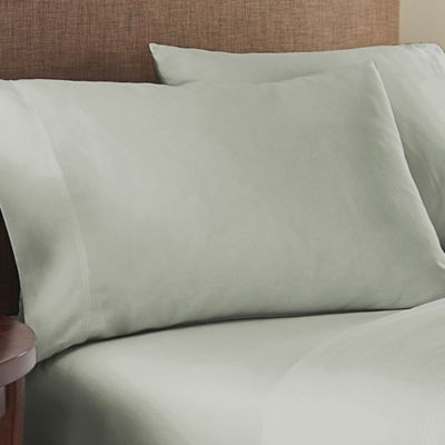 Brielle Home Vida Clipped Jacquard 100% Cotton Sheet Set & Pillow case Sets 