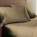 Alternate image 0 for Nestwell&trade; Pure Earth Organic Cotton 300-Thread-Count Queen Sheet Set in Dark Oak