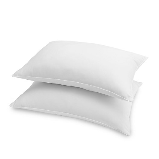 White Down Alternative Bed Pillow Standard Kind Euro Pillows for Sleeping