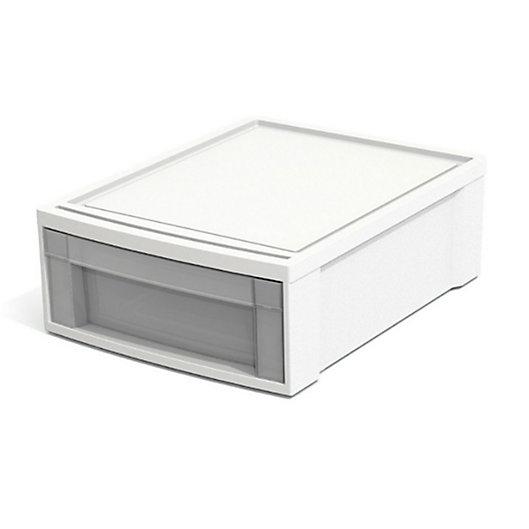 Alternate image 1 for Simply Essential™ Stacking Drawer in White