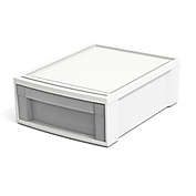 Simply Essential&trade; Small Stacking Drawer in White