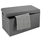 Alternate image 2 for Simply Essential&trade; 28-Inch Folding Storage Bench