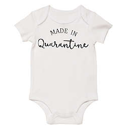 Baby Starters® BWA® Newborn Made in Quarantine Bodysuit in Black/White