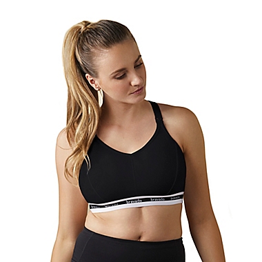 Bravado Designs Extra Large Original Full Cup Nursing Bra in Black. View a larger version of this product image.