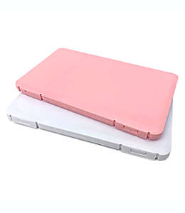 Cajas para cubrebocas color rosa/blanco