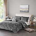 Alternate image 1 for Intelligent Design Felicia 4-Piece King/California King Comforter Set in Grey