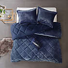 Alternate image 2 for Intelligent Design Felicia 4-Piece King/California King Comforter Set in Navy