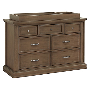 Million Dollar Baby Durham 7-Drawer Dresser in Derby Brown. View a larger version of this product image.