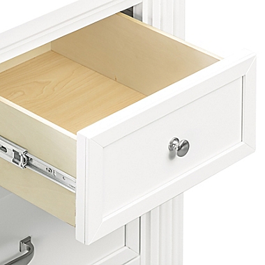 Million Dollar Baby Durham 7-Drawer Dresser in Warm White. View a larger version of this product image.