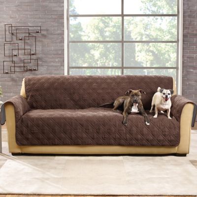 Sure Fit&reg; Pet Protector Suede-Like Furniture Cover Collection