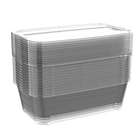 Alternate image 2 for Simply Essential&trade; Stackable Shoe Boxes (Set of 12)