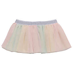 Baby Starters&reg; Newborn Iridescent Tutu Skirt in Mint/Pink/White with Silver Accents