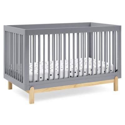 Delta Children&reg; Poppy 4-in-1 Convertible Crib in Grey/Natural