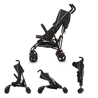 Dream On Me Vista Moonwalk Single Stroller in Black. View a larger version of this product image.