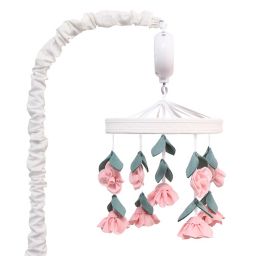 The Peanutshell™ Farmhouse Rose Ring Musical Mobile