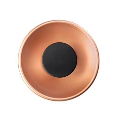 TYLT&reg; QIBOWLWD-T Qi-Enabled Wireless Charging Bowl in Gold/Black. View a larger version of this product image.