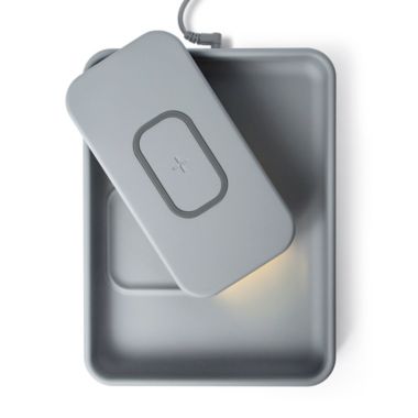 TYLT Tray Pivot Wireless Charger in Grey. View a larger version of this product image.