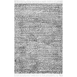 nuLOOM Contemporary Brooke Shag 10' x 14' Area Rug in Grey
