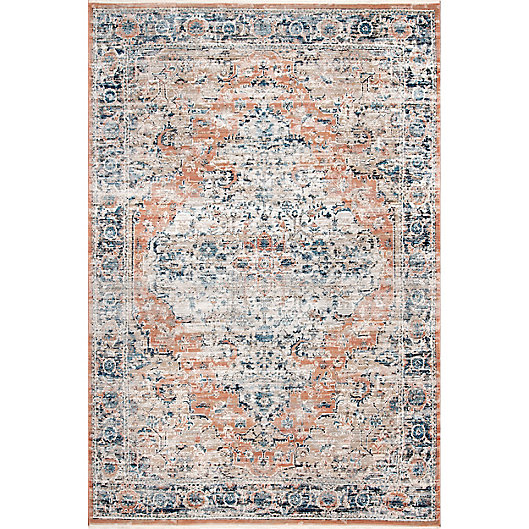 Alternate image 1 for nuLOOM Piper Shaded Snowflakes Rug in Beige
