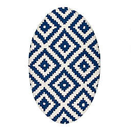 nuLOOM® Kellee 3' x 5' Oval Hand Tufted Area Rug in Blue