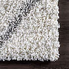 Alternate image 4 for nuLOOM Shanna Shaggy 6&#39; x 6&#39; Area Rug in White