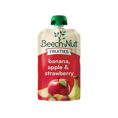 Beech-Nut&reg; Fruities 3.5 oz Stage 2 Banana Apple &amp; Strawberries Baby Food. View a larger version of this product image.