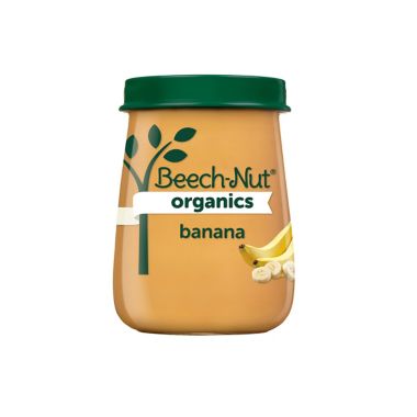 Beech-Nut&reg; Organic 4 oz. Stage 2 Banana Baby Food. View a larger version of this product image.