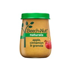 Beech-Nut® Naturals™ 4 oz. Stage 2 Apple Cinnamon & Granola Baby Food