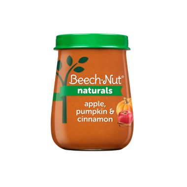 Beech-Nut&reg; Naturals&trade; 4 oz. Stage 2 Apple Pumpkin &amp; Cinnamon Baby Food. View a larger version of this product image.