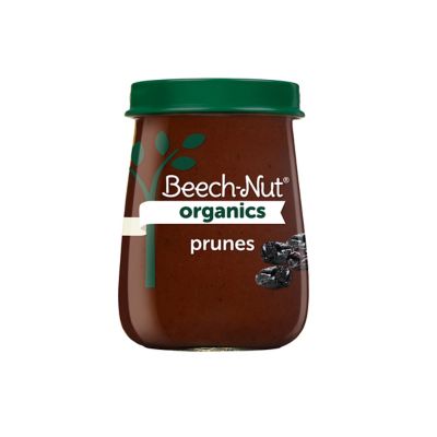 Beech-Nut&reg; Organic 4 oz. Stage 1 Prunes Baby Food