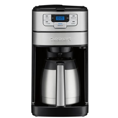 Cuisinart&reg; Automatic Grind &amp; Brew 10-Cup Thermal Coffeemaker in Black/Stainless Steel