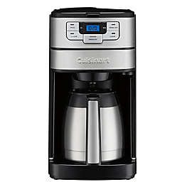 Cuisinart® Automatic Grind & Brew 10-Cup Thermal Coffeemaker in Black/Stainless Steel