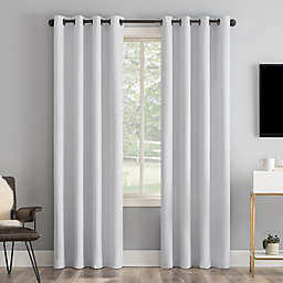 Sun Zero® Tyrell Tonal 63-Inch Grommet 100% Blackout Curtain Panel in Dove (Single)