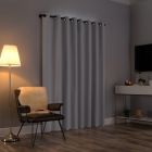 Alternate image 7 for Sun Zero&reg; Tyrell Tonal 84-Inch Grommet 100% Blackout Curtain Panelin Dove (Single)