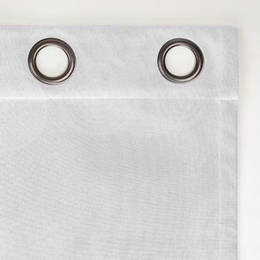 Sun Zero&reg; Tyrell Tonal 84-Inch Grommet 100% Blackout Curtain Panelin Dove (Single). View a larger version of this product image.