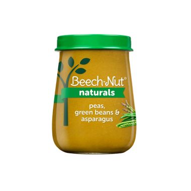 Beech-Nut&reg; Naturals&trade; 4 oz. Stage 2 Spinach Zucchini &amp; Peas Baby Food. View a larger version of this product image.