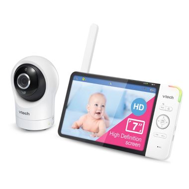 Vtech Rm7764hd 7 Inch Smart Wi Fi 1080p Baby Monitor With Pan Tilt Camera Bed Bath Beyond