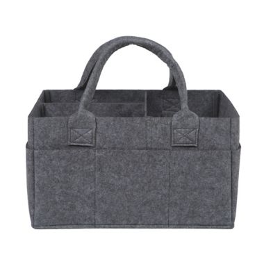 Sammy &amp; Lou Felt Storage Caddy in Medium Grey. View a larger version of this product image.