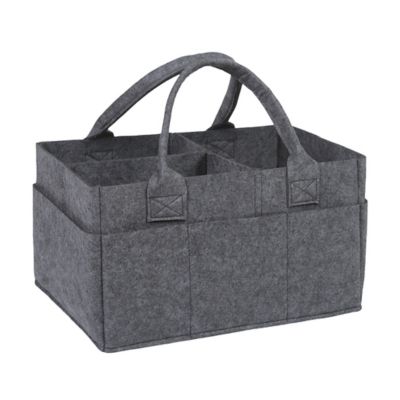 Sammy &amp; Lou Felt Storage Caddy in Medium Grey