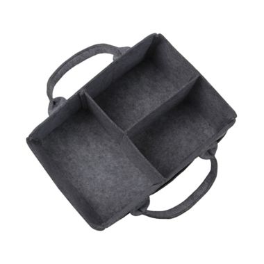 Sammy &amp; Lou Felt Storage Caddy in Medium Grey. View a larger version of this product image.