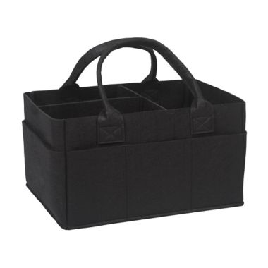Sammy &amp; Lou Felt Storage Caddy in Black. View a larger version of this product image.