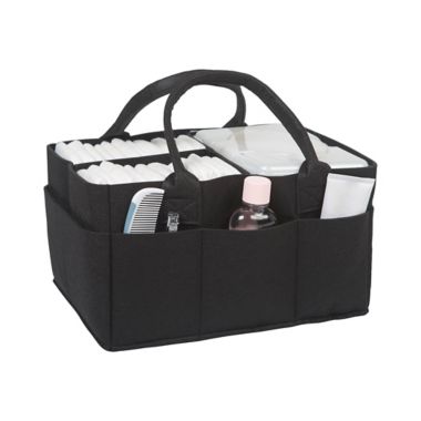 Sammy &amp; Lou Felt Storage Caddy in Black. View a larger version of this product image.