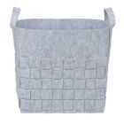 Alternate image 1 for Sammy &amp; Lou Woven Felt Storage Cube in Light Grey