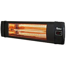 Dr. Infrared Heater™ 120-volt Electric Outdoor Patio Heater with Remote in Black
